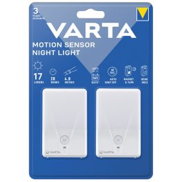   VARTA MOTION SENSOR NIGHT LIGHT éjjeli lámpa TWINPACK - 16624