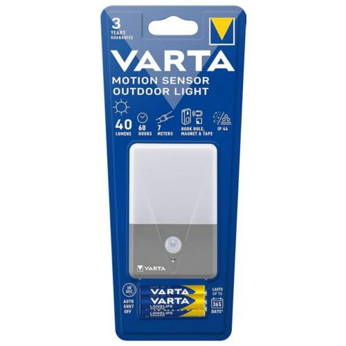 VARTA Motion Sensor Outdoor Light 3AAA éjjeli lámpa - 16634