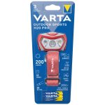 VARTA OUTDOOR SPORTS H20 PRO fejlámpa - 17650