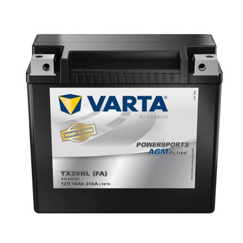 Varta Powersports AGM Active YTX20HL 12V akkumulátor - 518919031