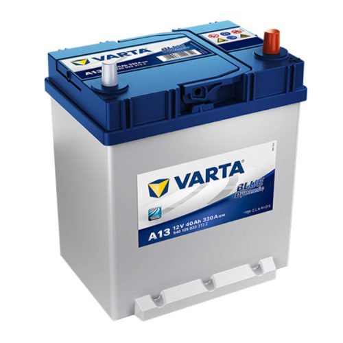 Varta Blue Dynamic 12V 40Ah 330A Jobb+ ázsiai autó akkumulátor (A13) - 540125