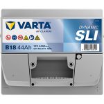 Varta Dynamic SLI 12V 44Ah 440A Jobb+ autó akkumulátor (B18)-544402