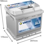 Varta Dynamic SLI 12V 45Ah 400A Jobb+ autó akkumulátor (B19)-545412
