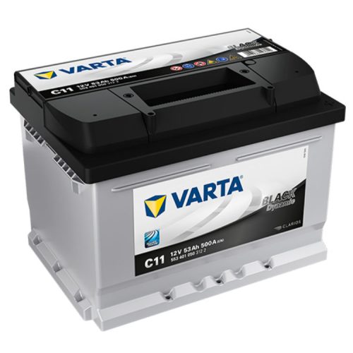 Varta Black Dynamic 12V 53Ah 500A Jobb+ autó akkumulátor (C11) - 553401