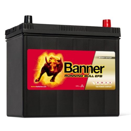 Banner Running Bull EFB 55515 jobb+ 55Ah / 460A akkumulátor