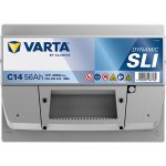 Varta Dynamic SLI 12V 56Ah 480A Jobb+ autó akkumulátor (C14)-556400