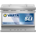Varta Dynamic SLI 12V 60Ah 540A Bal+ autó akkumulátor (D43)-560127