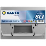 Varta Dynamic SLI 12V 60Ah 540A Bal+ autó akkumulátor (D43)-560127