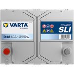 Varta Dynamic SLI 12V 60Ah 540A Bal+ ázsia autó akkumulátor (D48)-560411