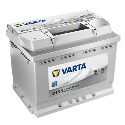 Varta Silver Dynamic 12V 63Ah 610A Jobb+ autó akkumulátor (D15) - 563400