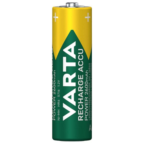 VARTA POWER akkumulátor ceruza/ AA 2600 mAh BL2 (db) - 57161