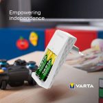 VARTA Mini Charger töltő + 2db AA 2100mAh akkumulátor - 57656