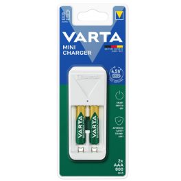   VARTA Mini Charger töltő + 2db AAA 800mAh akkumulátor - 57656