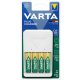 VARTA Plug Charger töltő + 4db AA 2100mAh akkumulátor - 57657