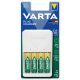 VARTA Plug Charger töltő + 4db AA 2100mAh akkumulátor - 57657