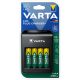 VARTA LCD Plug töltő + 4 db AA 2100 mAh akkumulátor - 57687
