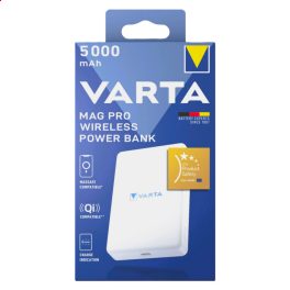   VARTA Mag Pro Wireless PowerBank vezeték nélküli külső akkumulátor 5.000mAh - 57903