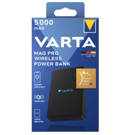   VARTA Mag Pro Wireless PowerBank vezeték nélküli külső akkumulátor 5.000mAh - 57903 (BLACK)