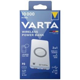 VARTA Portable Wireless Power Bank 10000mAh töltő - 57913