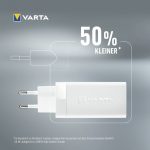 Varta Portable High Speed Charger 65W GaN fali töltő - 57956