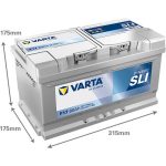 Varta Dynamic SLI 12V 80Ah 740A Jobb+ autó akkumulátor (F17)-580406