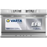 Varta Dynamic EFB 12V 80Ah 800A Jobb+ autó akkumulátor (N80)-580500