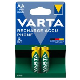   VARTA PHONE akkumulátor ceruza/ AA 1600 mAh BL2 (2db-os) - 58399