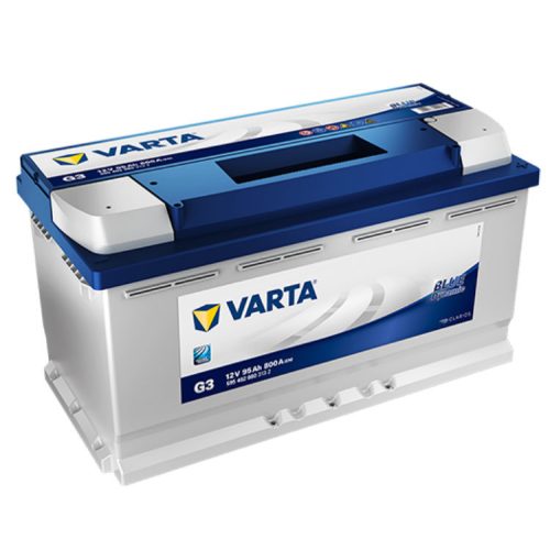 Varta Blue Dynamic 12V 95Ah 800A Jobb+ autó akkumulátor (G3) - 595402