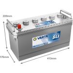Varta Promotive SLI 12V 100Ah 600A Bal+ teherautó akkumulátor (H4) - 600035