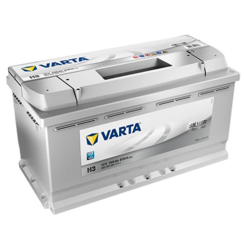 Varta Silver Dynamic 12V 100Ah 830A Jobb+ autó akkumulátor (H3) - 600402