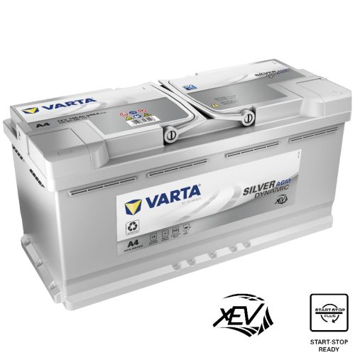 Varta Silver Dynamic AGM 105Ah 950A Jobb+ AGM autó akkumulátor (H15) - 605901
