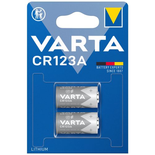 Varta CR123A-02B Professional Lithium (2db-os)