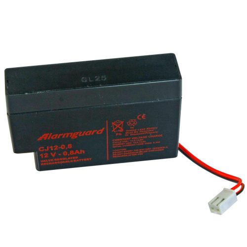 Alarmguard 12V 0,8Ah CJ zselés akkumulátor 