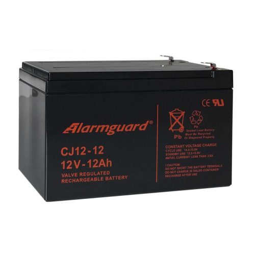 Alarmguard 12V 12Ah CJ zselés akkumulátor 