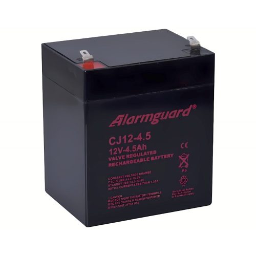 Alarmguard 12V 4,5Ah CJ zselés akkumulátor 