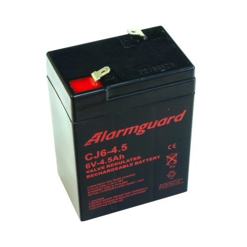 Alarmguard 6V 4,5Ah CJ zselés akkumulátor 