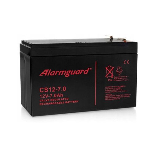 Alarmguard 12V 7Ah CS zselés akkumulátor 