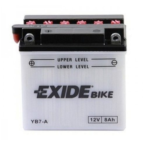 Exide YB7-A 12V 7Ah 110A bal+ motorkerékpár akkumulátor -508013