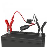 NOCO 12V Szivargyújtós csatlakozó krokodilcsipesszel, biztosítékkal