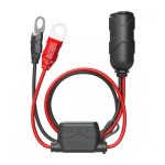 NOCO 12V Szivargyújtós szemes csatlakozó, biztosítékkal (M10)