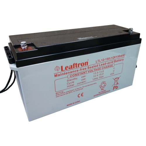 Leaftron 12V 150Ah zselés akkumulátor (LTL121500)