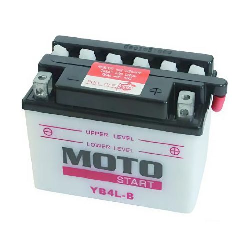 MotoSTART YB4L-B 12V 4Ah 45A motorkerékpár akkumulátor