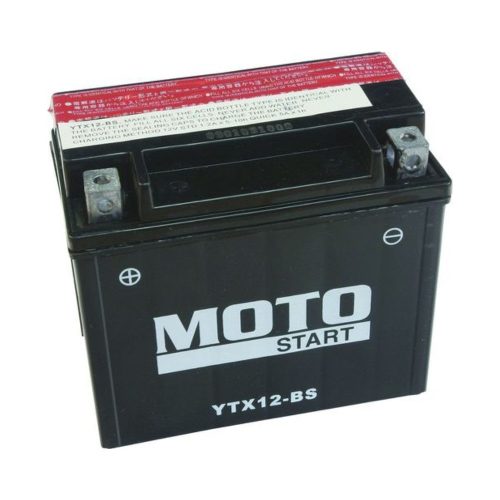 MotoSTART YTX12-BS 12V 10Ah 180A motorkerékpár akkumulátor