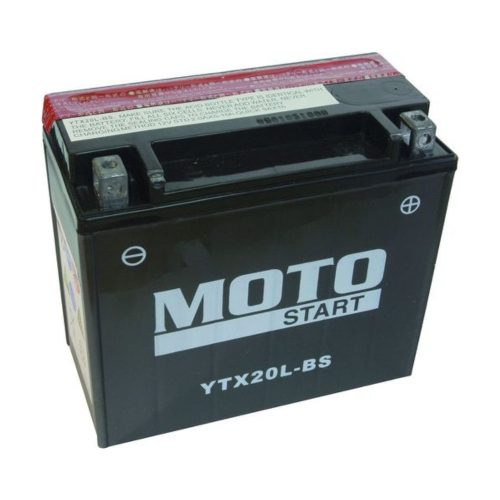 MotoSTART YTX20L-BS 12V 18Ah 270A motorkerékpár akkumulátor