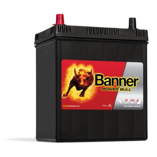 Banner Power Bull P4027 40Ah / 330A bal pozitív akkumulátor