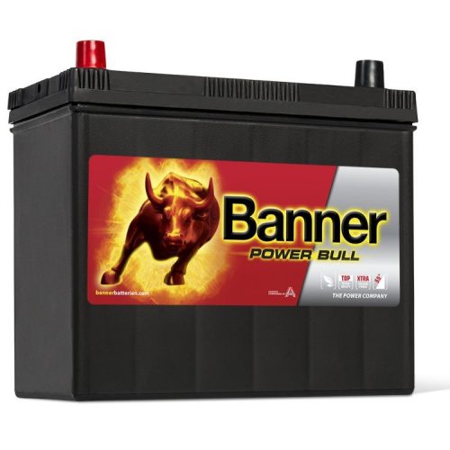 Banner Power Bull P4524 bal pozitív 45Ah / 390A akkumulátor