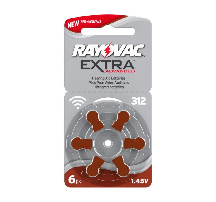 Rayovac V312 hall k sz l k elem 6db bliszter vartamintab