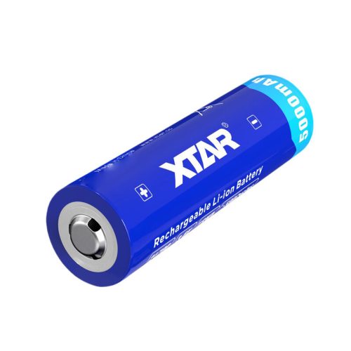 XTAR 21700 3,6V 5000mAh Li-Ion akkumulátor (védelemmel)