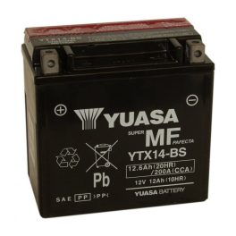   Yuasa YTX14-BS 12V 12Ah 200A AGM motorkerékpár akkumulátor - 512014