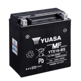   Yuasa YTX16-BS 12V 14Ah 230A AGM motorkerékpár akkumulátor - 514902
